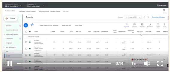 Video showing how to disable Account-Level Automated Assets in Google Ads.