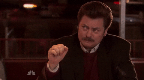 Animated gif of a man pumping his fist, symbolizing our success with the Google Ads strategy.