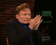 Animated image of comedian Conan O'Brien sneakily tapping his fingers together, representing the sneaky tactics used by Google Account Strategist Reps 