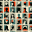 A grid of stylized, diverse avatar silhouettes, representing Google Ads audience expansion and optimized targeting setting (and the need to turn it offf)